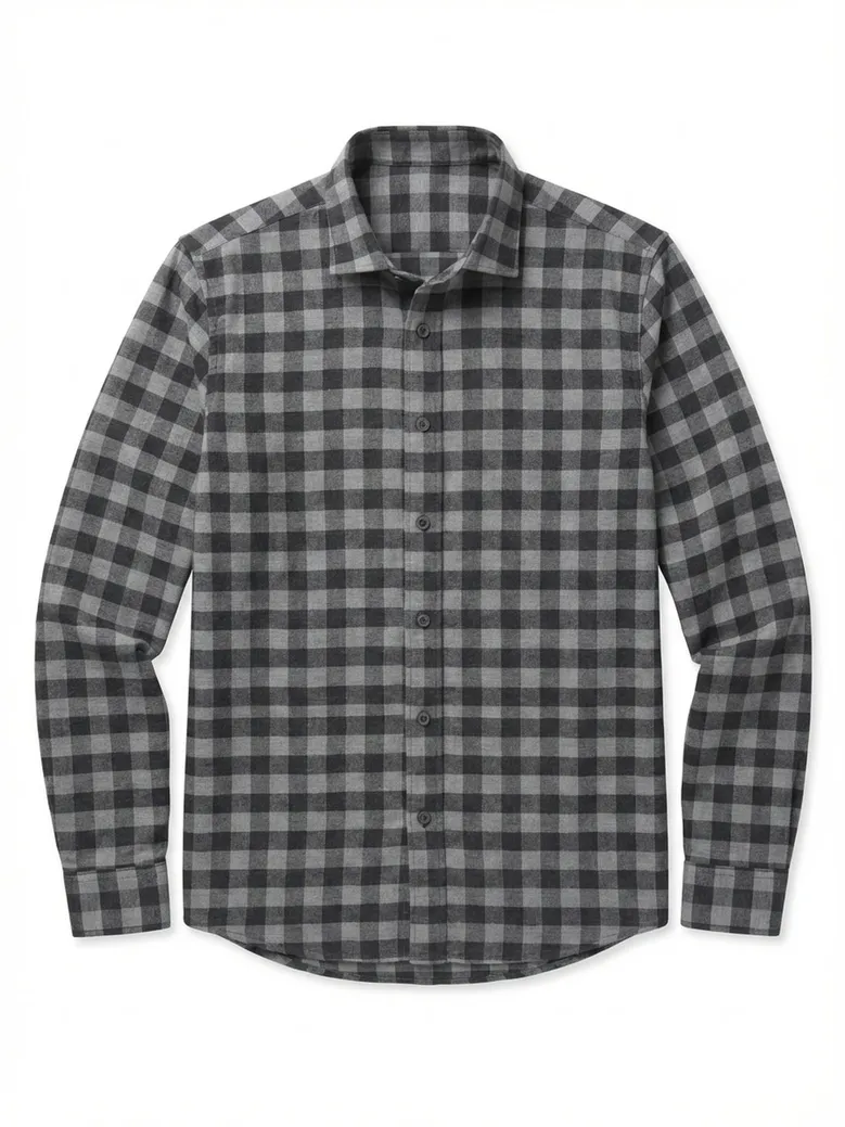 Camicia bianca in popeline facile da stirare