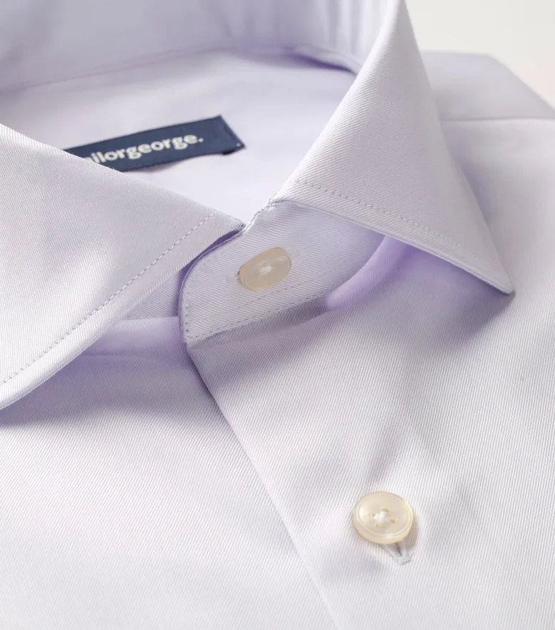 Camicia bianca in popeline facile da stirare