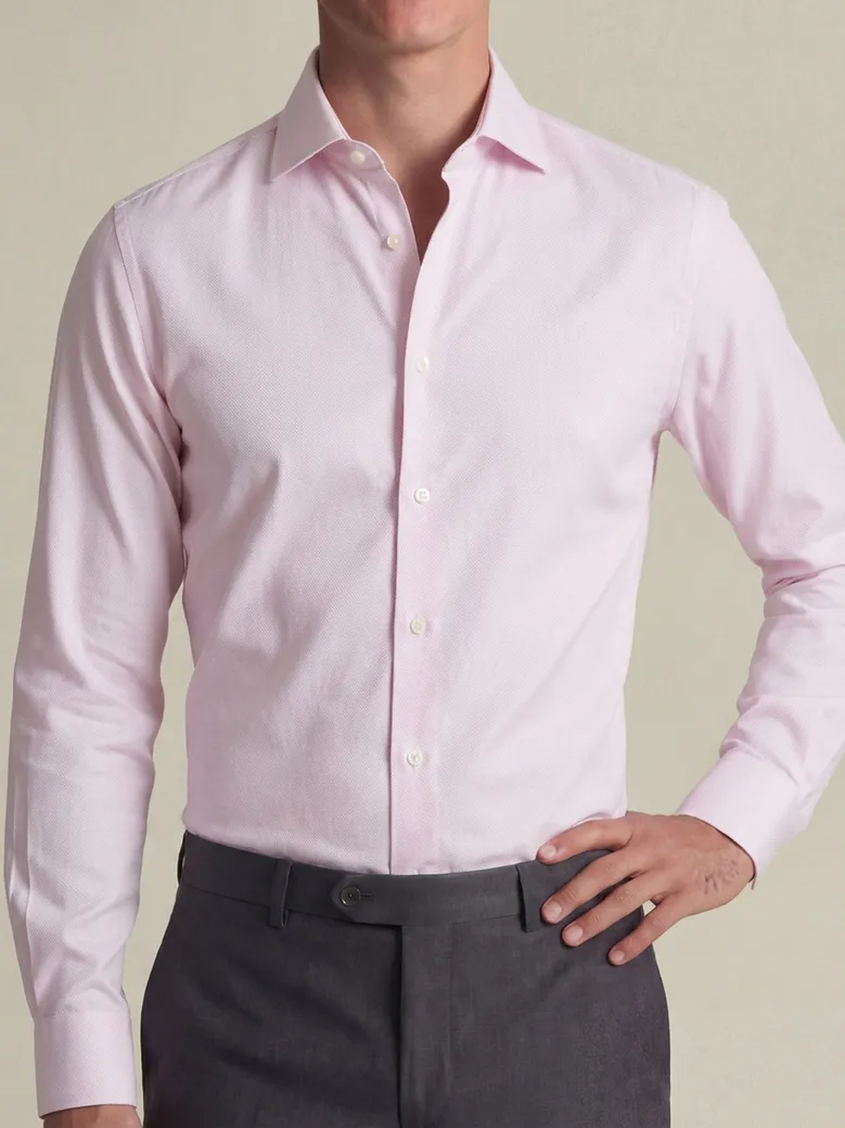 Camicia bianca in popeline facile da stirare