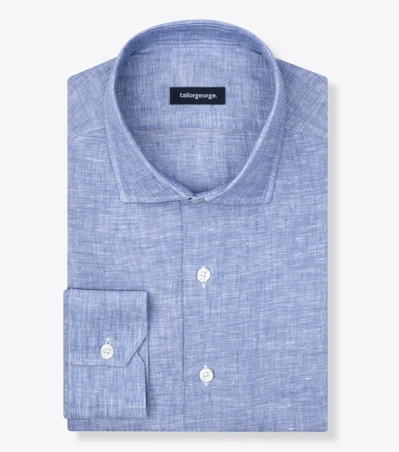 Camicia bianca in popeline facile da stirare