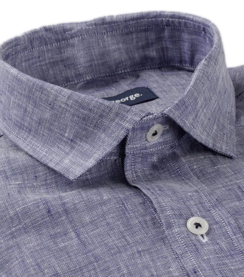 Camicia bianca in popeline facile da stirare