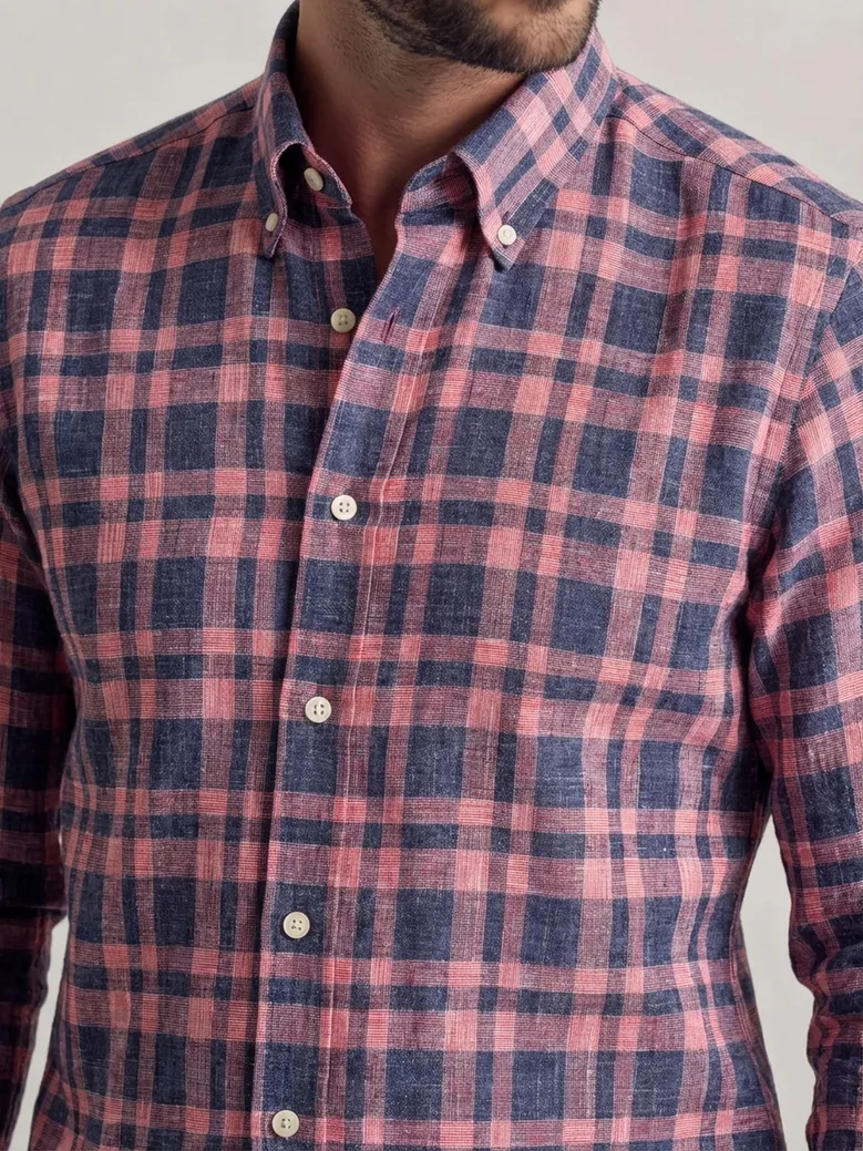 Camicia bianca in popeline facile da stirare
