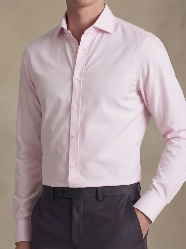 Camicia bianca in popeline facile da stirare