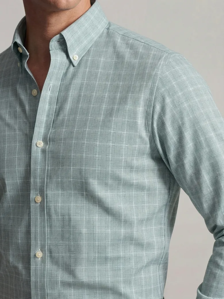 Camicia bianca in popeline facile da stirare