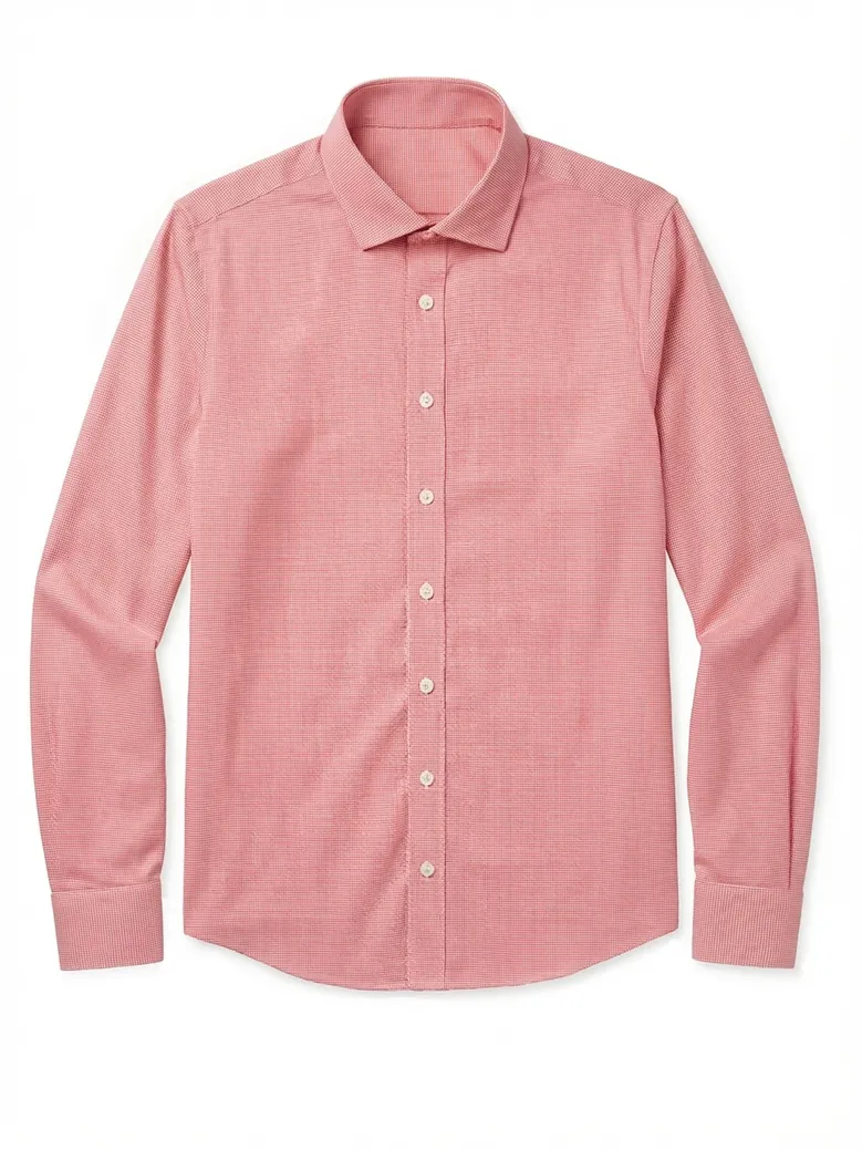 Camicia bianca in popeline facile da stirare