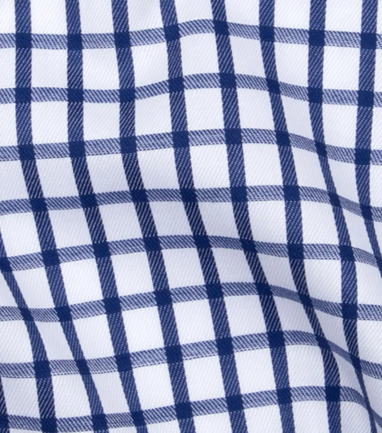 Camicia bianca in popeline facile da stirare