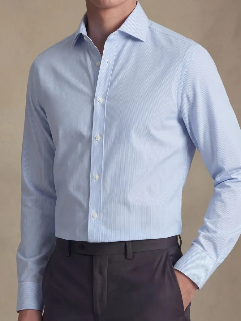 Camicia Thomas Mason Anti-Piega