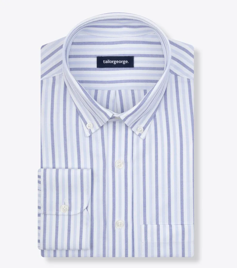 Camicia bianca in popeline facile da stirare