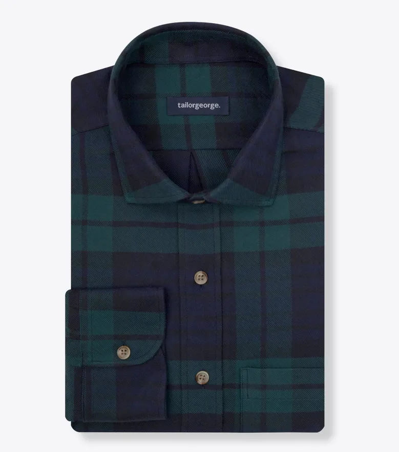 Camicia bianca in popeline facile da stirare