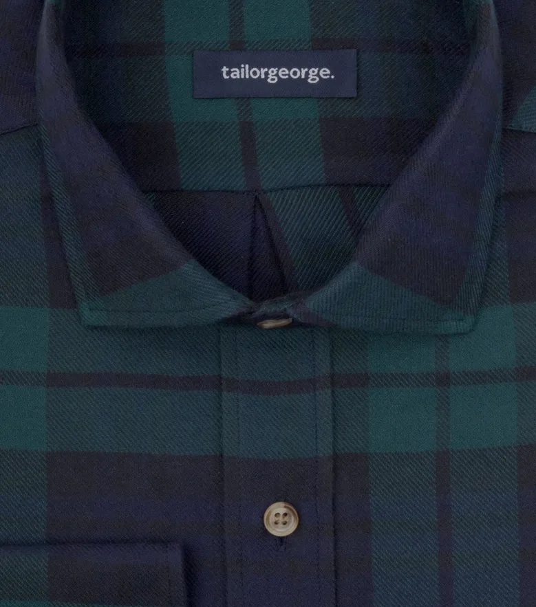 Camicia bianca in popeline facile da stirare