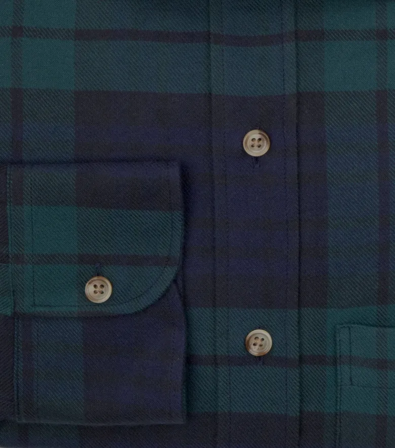 Camicia bianca in popeline facile da stirare