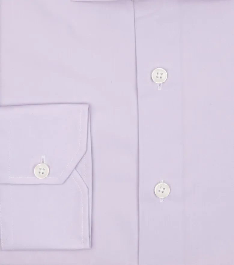Camicia bianca in popeline facile da stirare