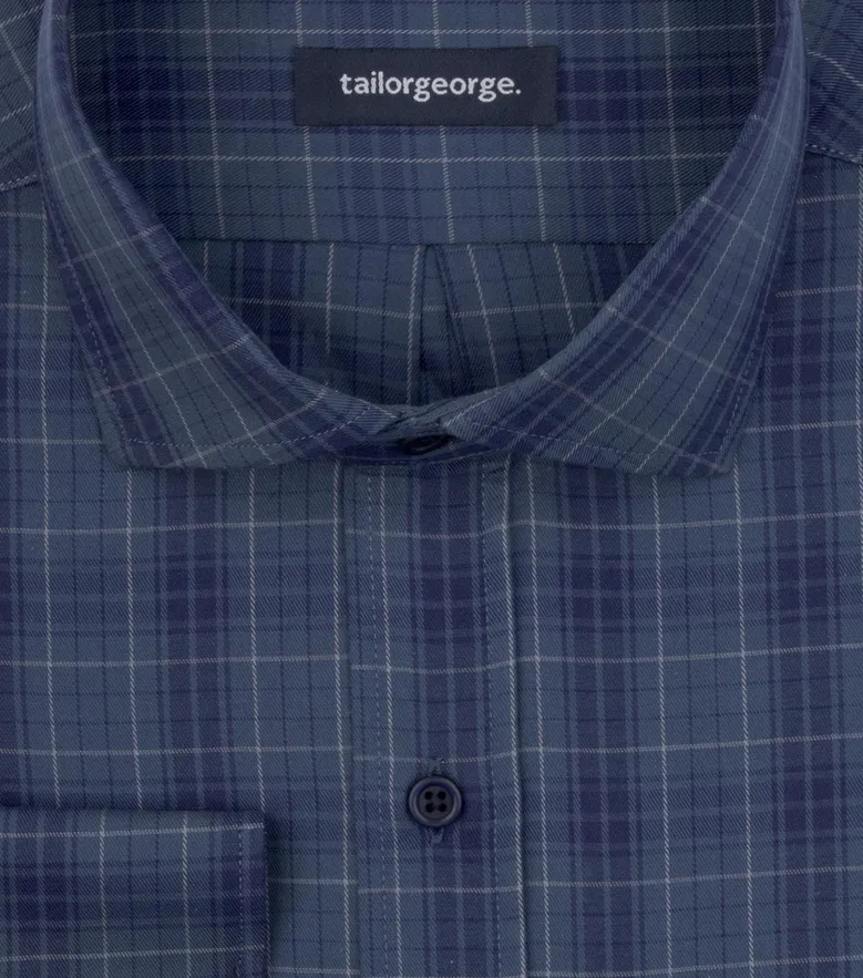 Camicia bianca in popeline facile da stirare