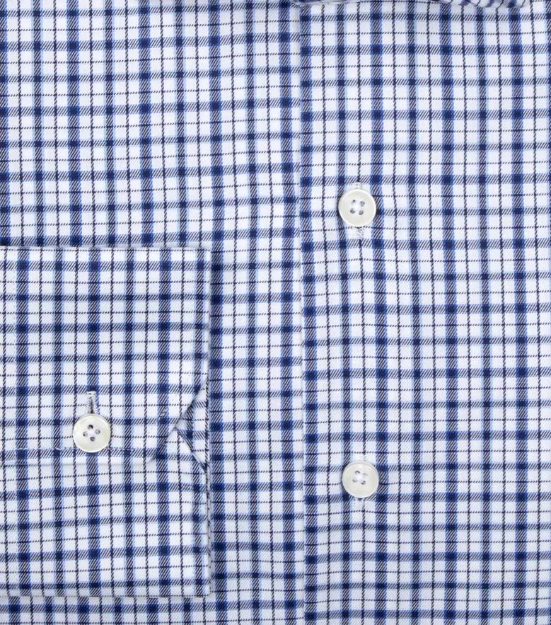 Camicia bianca in popeline facile da stirare