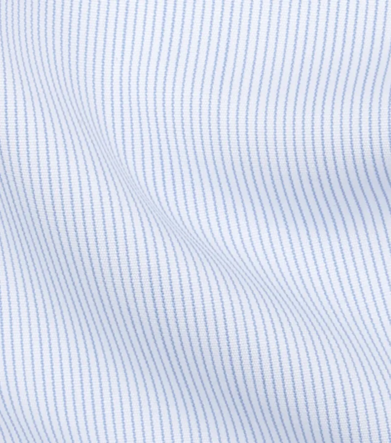 Camicia bianca in popeline facile da stirare