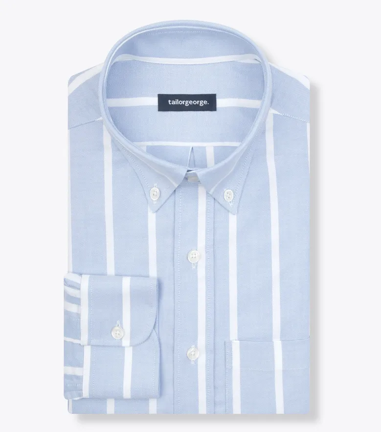 Camicia bianca in popeline facile da stirare