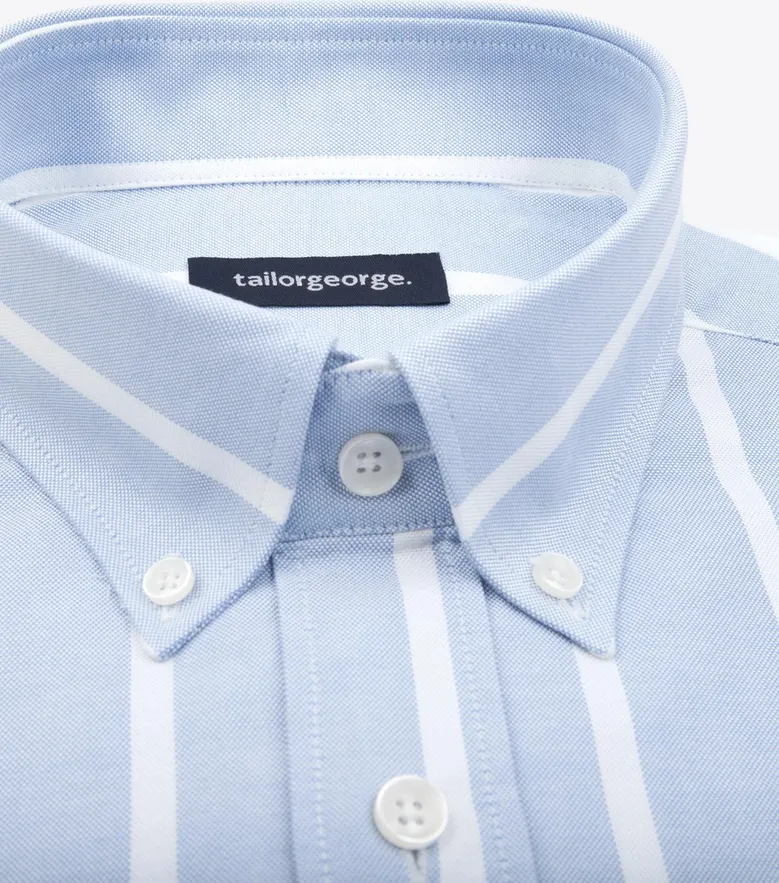 Camicia bianca in popeline facile da stirare