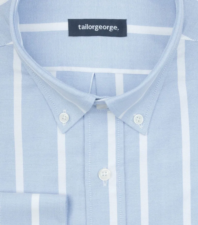 Camicia bianca in popeline facile da stirare