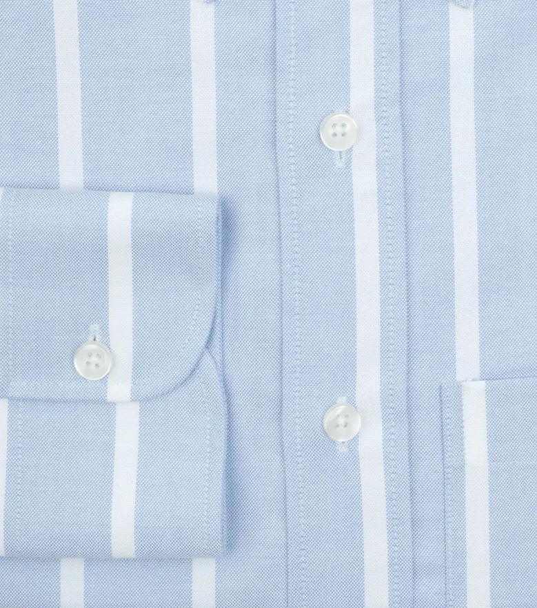 Camicia bianca in popeline facile da stirare