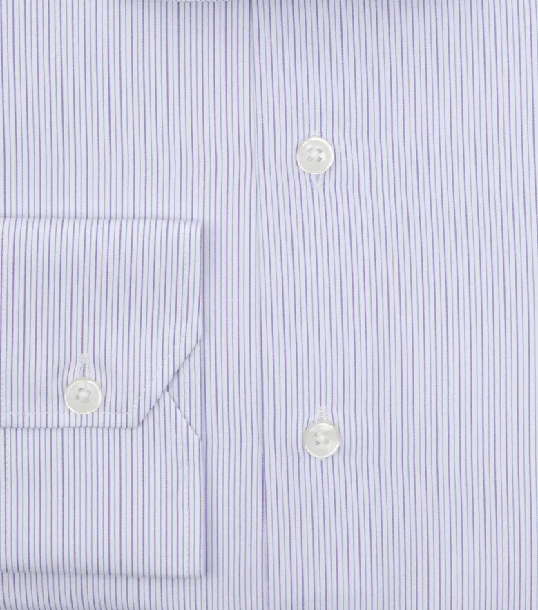 Camicia bianca in popeline facile da stirare