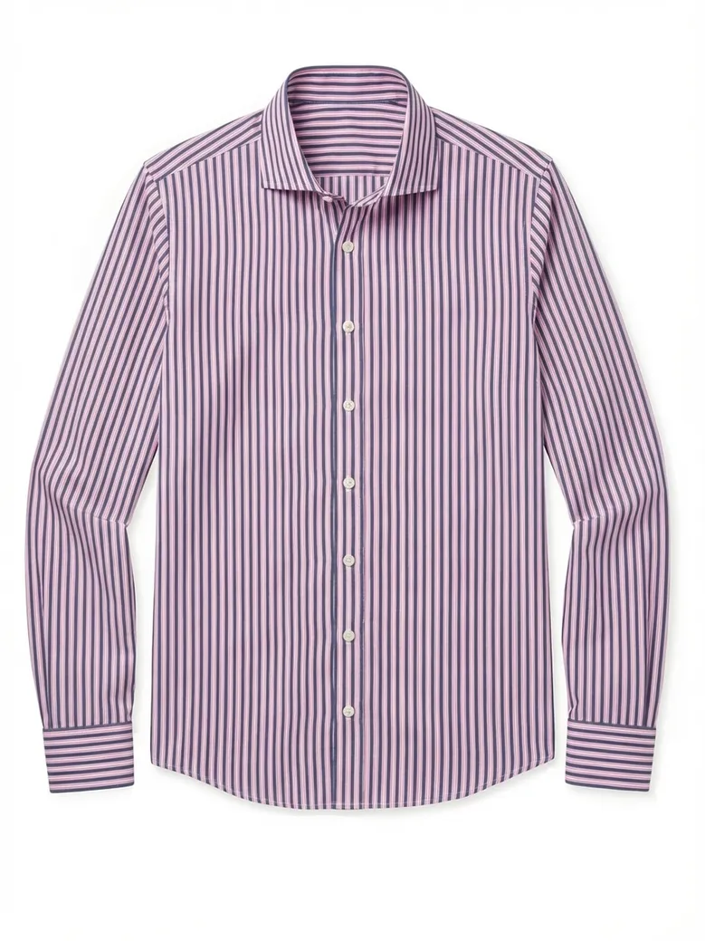 Camicia bianca in popeline facile da stirare