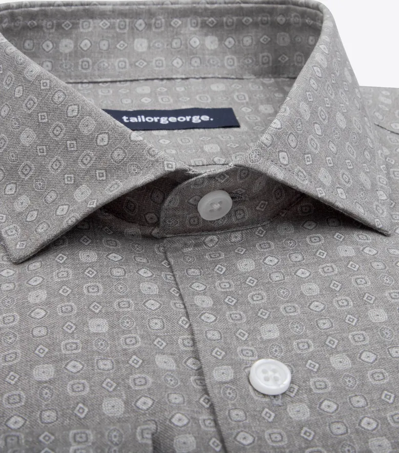 Camicia bianca in popeline facile da stirare