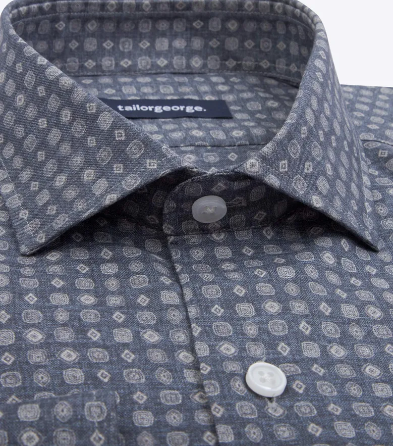 Camicia bianca in popeline facile da stirare