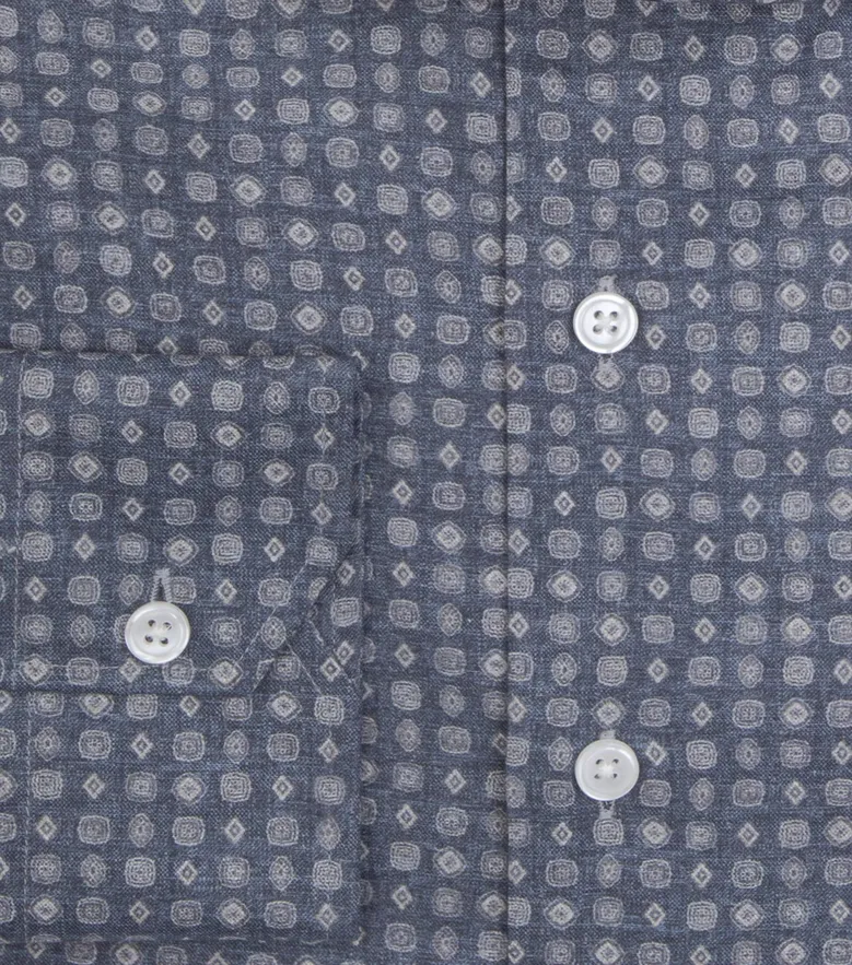 Camicia bianca in popeline facile da stirare