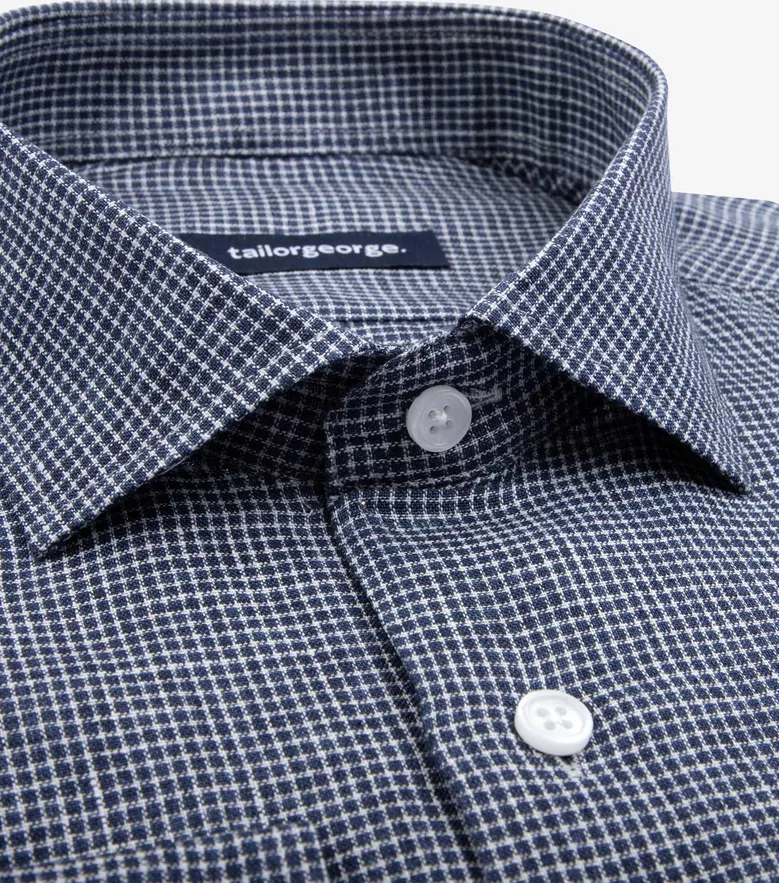 Camicia bianca in popeline facile da stirare