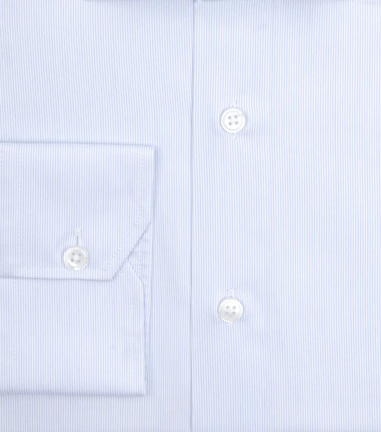 Camicia bianca in popeline facile da stirare