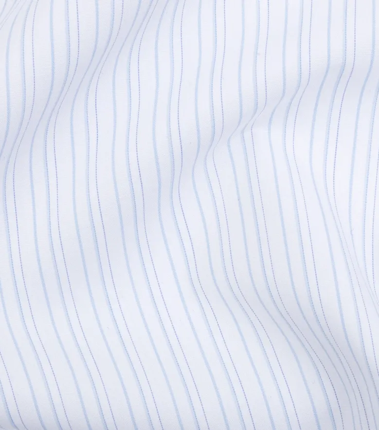 Camicia bianca in popeline facile da stirare