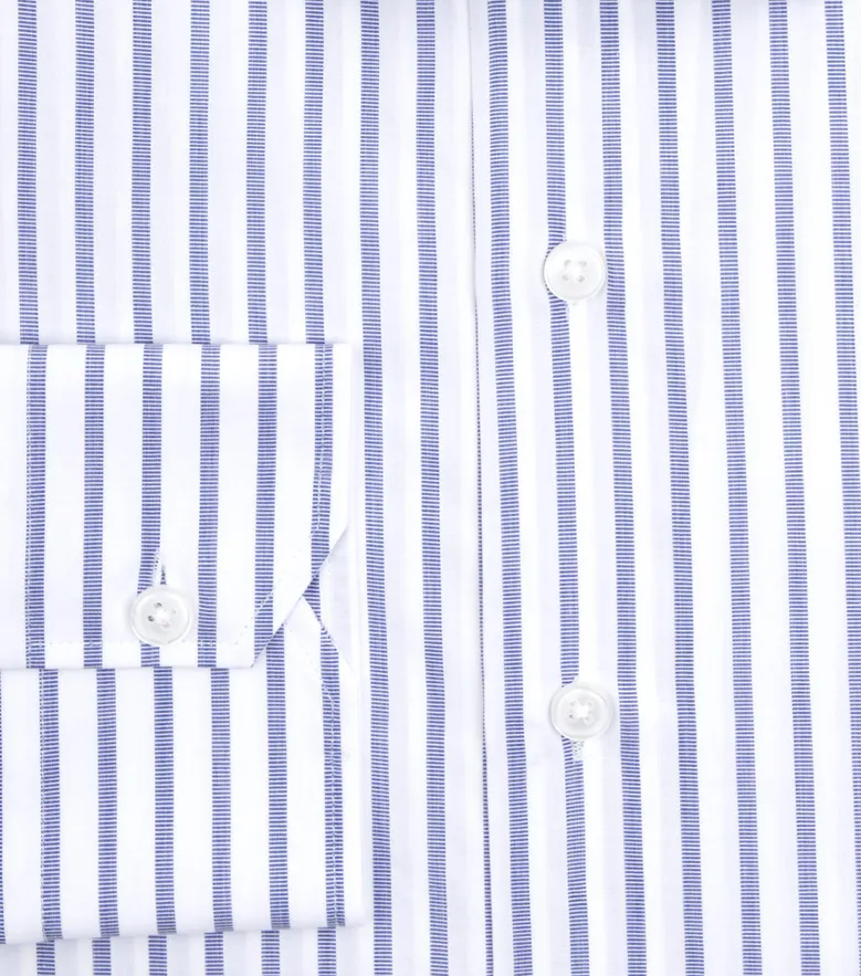 Camicia bianca in popeline facile da stirare