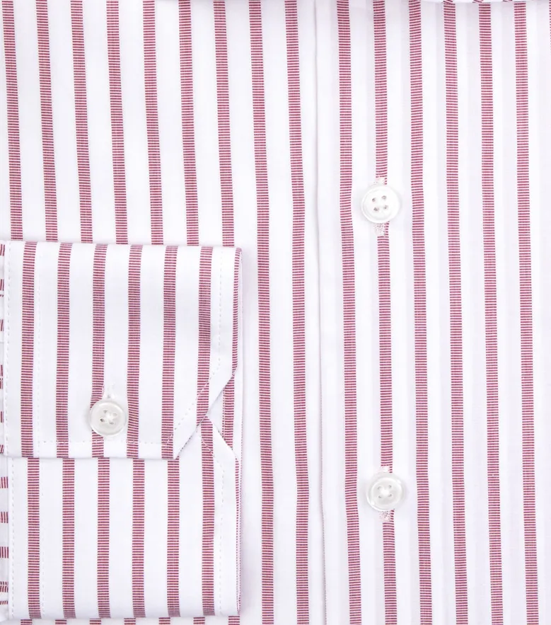 Camicia bianca in popeline facile da stirare