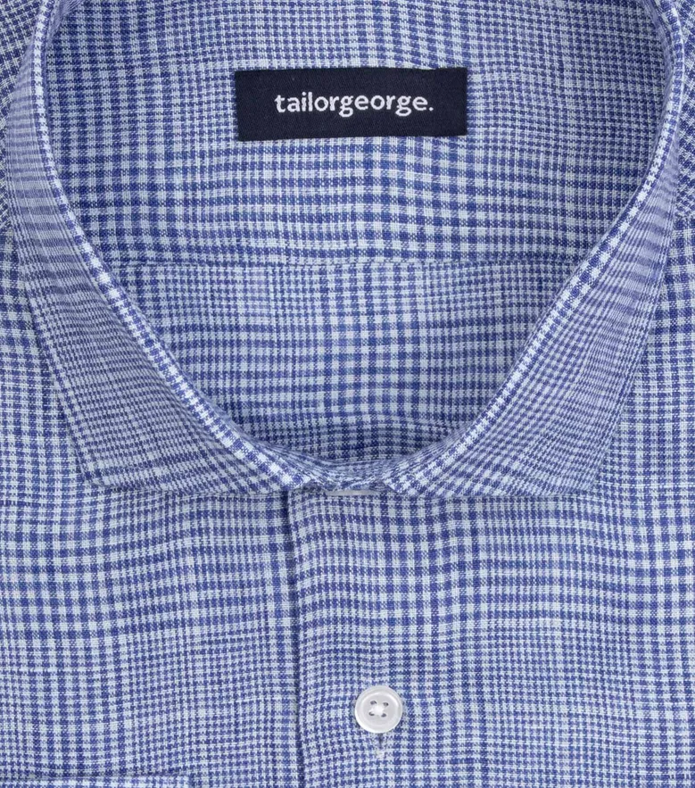 Camicia bianca in popeline facile da stirare