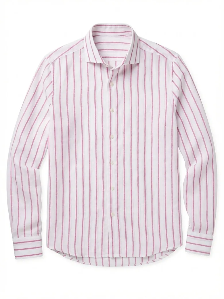 Camicia bianca in popeline facile da stirare