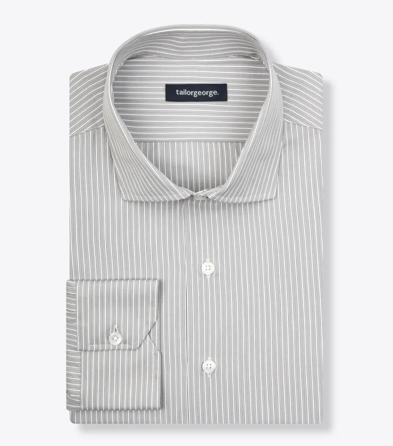 Camicia bianca in popeline facile da stirare