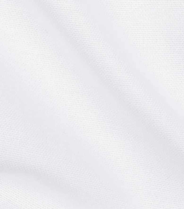 Camicia bianca in popeline facile da stirare