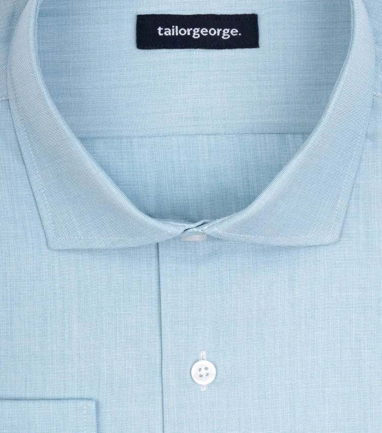 Camicia bianca in popeline facile da stirare