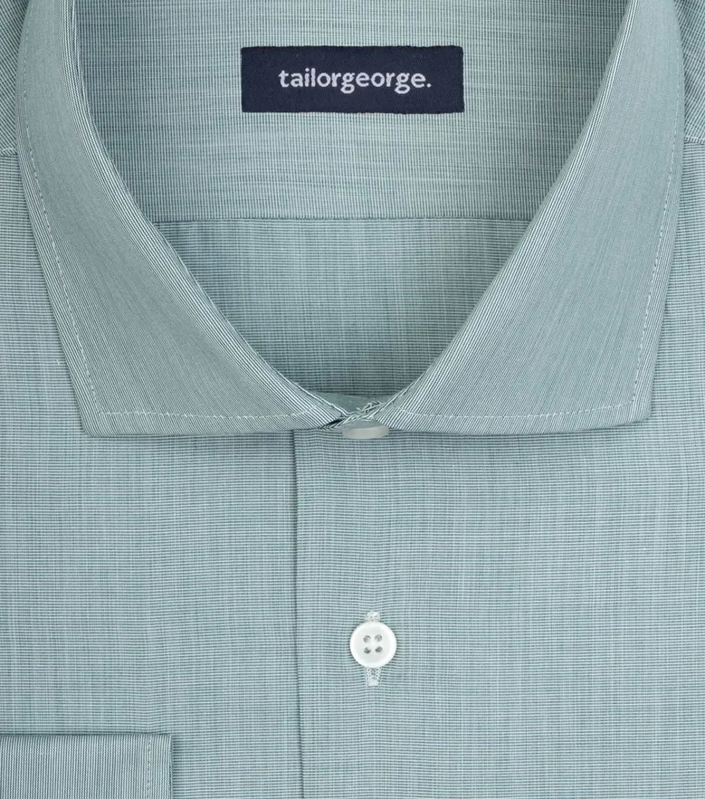 Camicia bianca in popeline facile da stirare