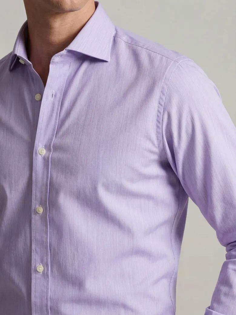 Camicia bianca in popeline facile da stirare