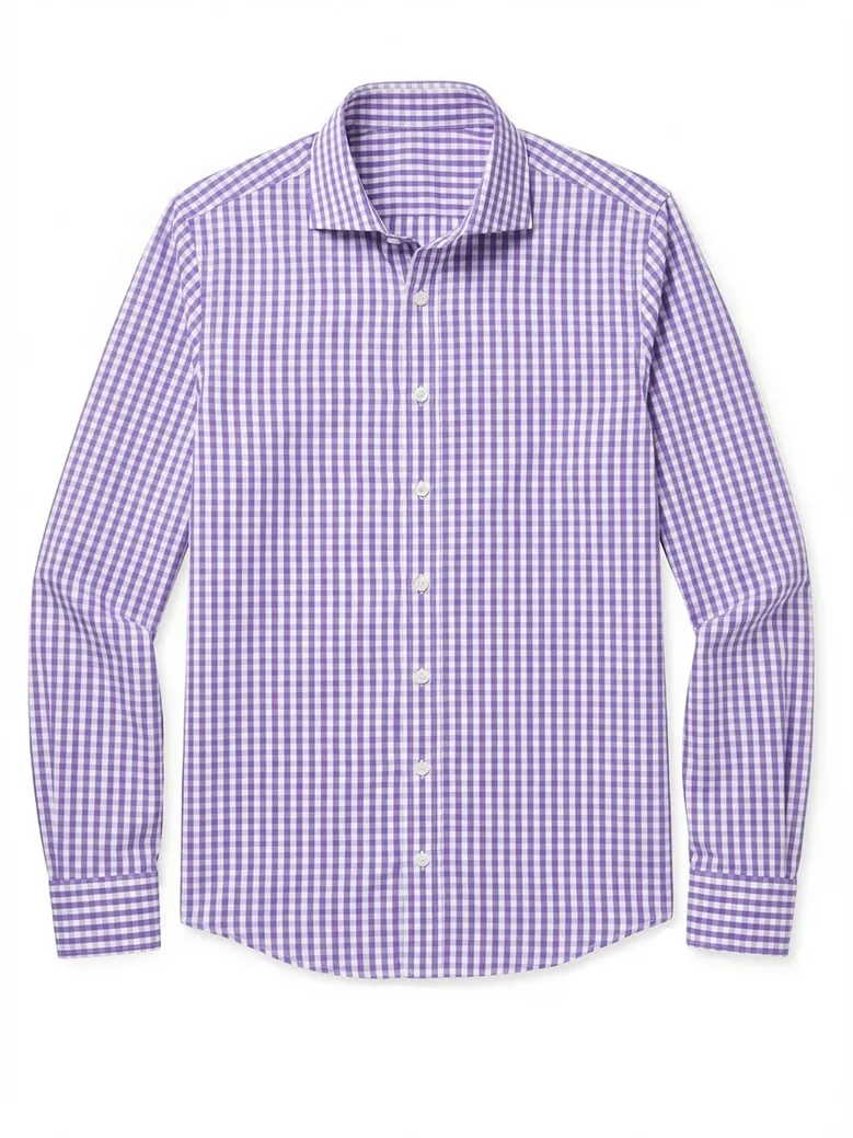 Camicia bianca in popeline facile da stirare