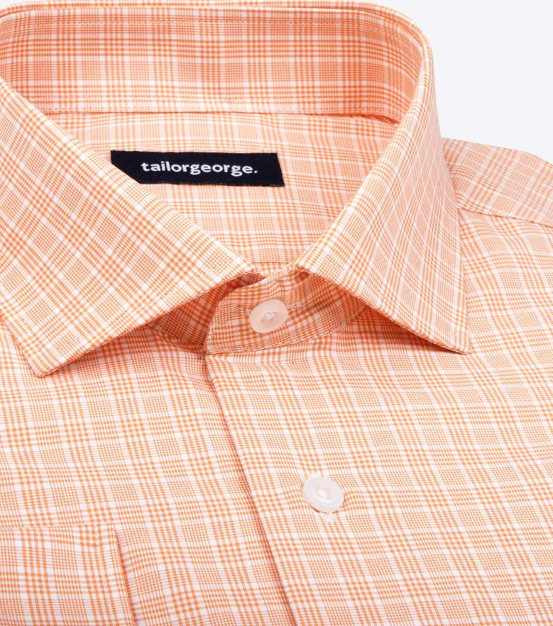 Camicia bianca in popeline facile da stirare