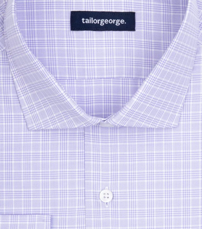 Camicia bianca in popeline facile da stirare
