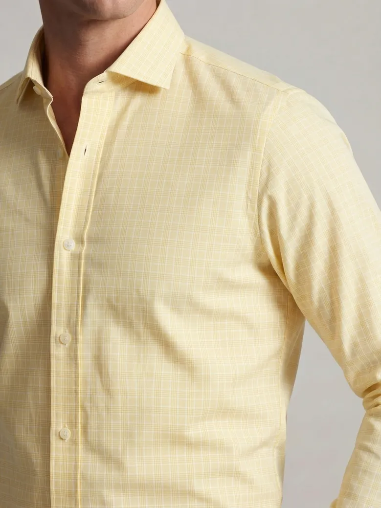 Camicia bianca in popeline facile da stirare