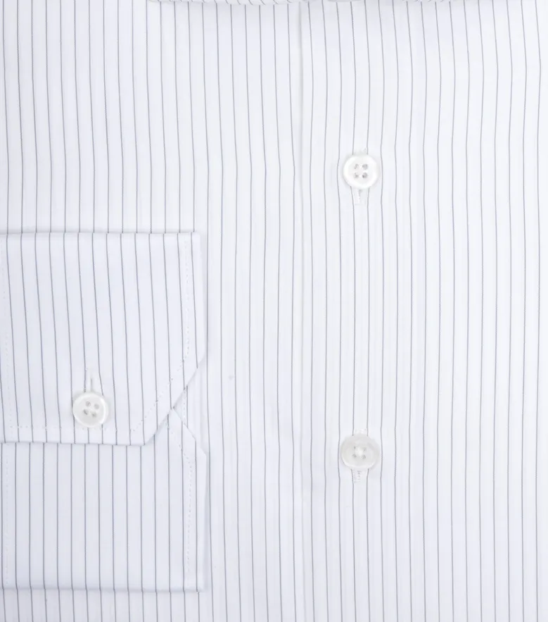 Camicia bianca in popeline facile da stirare