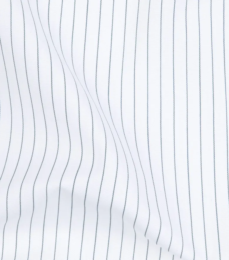 Camicia bianca in popeline facile da stirare