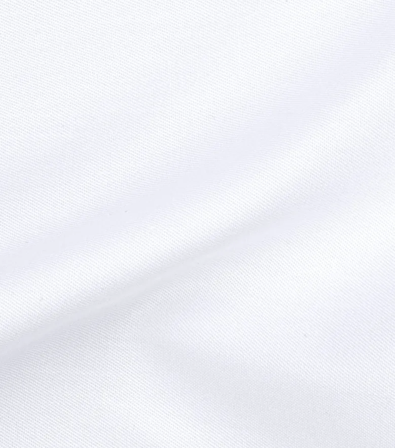Camicia bianca in popeline facile da stirare