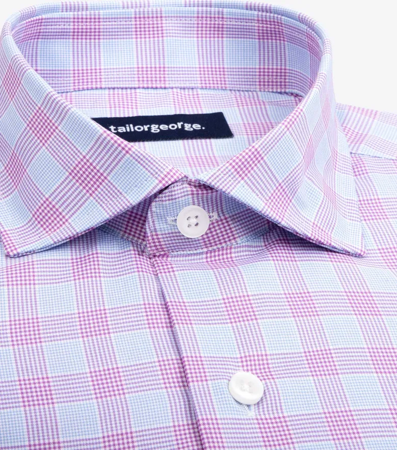 Camicia bianca in popeline facile da stirare