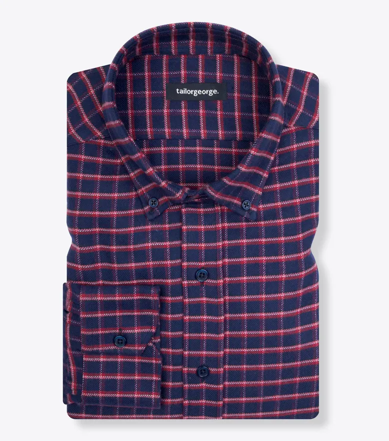 Camicia bianca in popeline facile da stirare