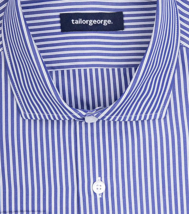 Camicia bianca in popeline facile da stirare